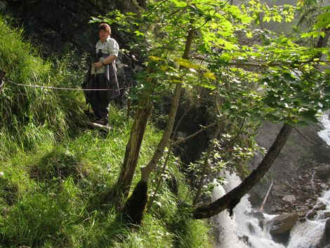 Kuhflucht Wasserfälle