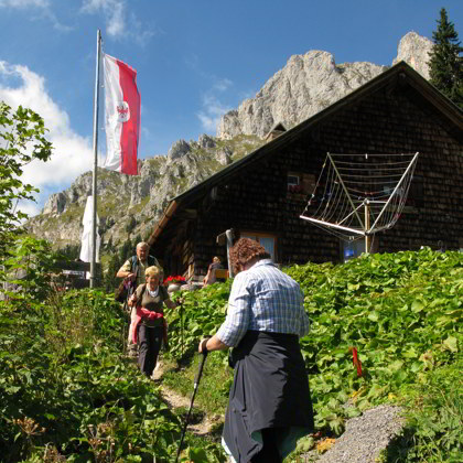 Lechaschauer und Gehren Alm