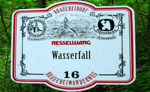 Wasserfallweg Nesselwang