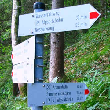 Wasserfallweg Nesselwang