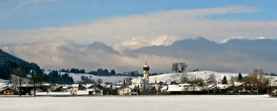 Rosshaupten Rundwanderung mit Fischhauskapelle