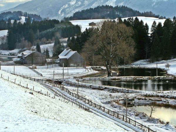 Rosshaupten Rundwanderung mit Fischhauskapelle