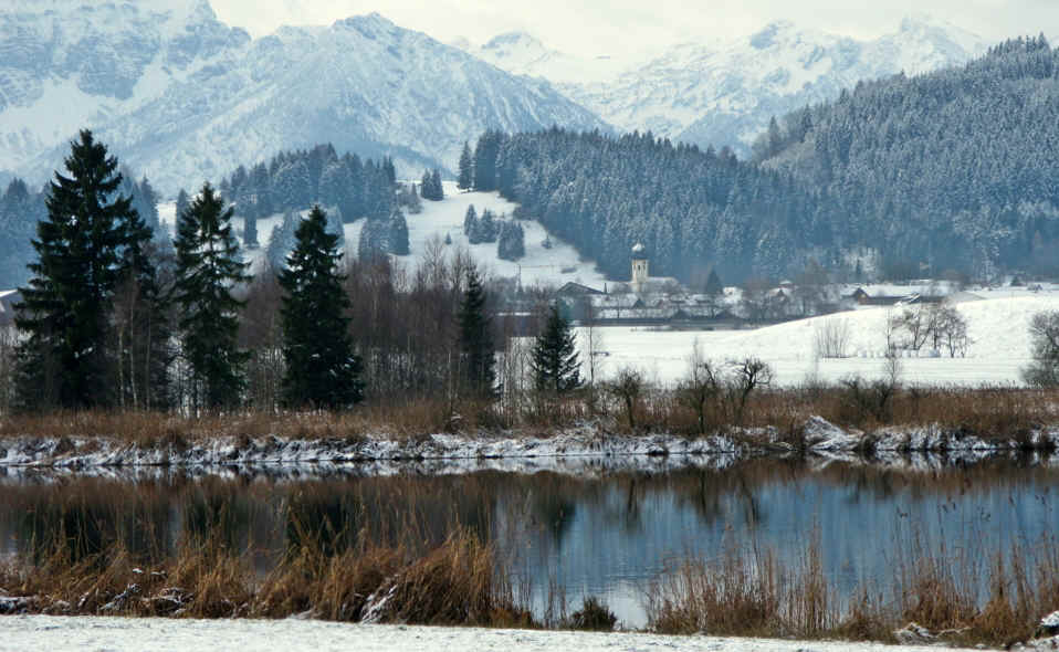 Rosshaupten Rundwanderung mit Fischhauskapelle