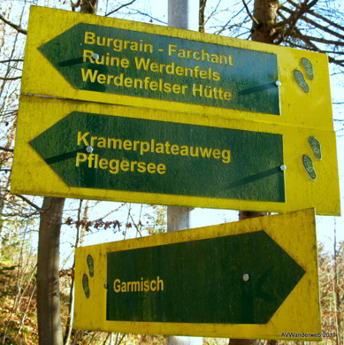 Burgruine Werdenfels Garmisch-Partenkirchen