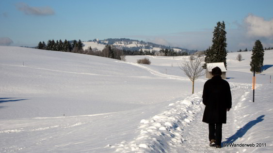 Winterwanderung VIA Claudia