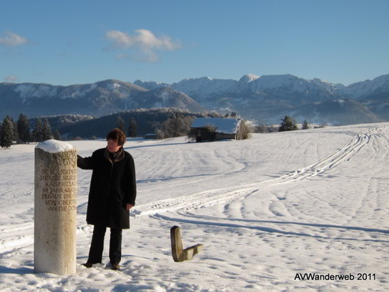 Winterwanderung VIA Claudia