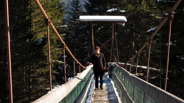 Rundweg zur Hängebrücke