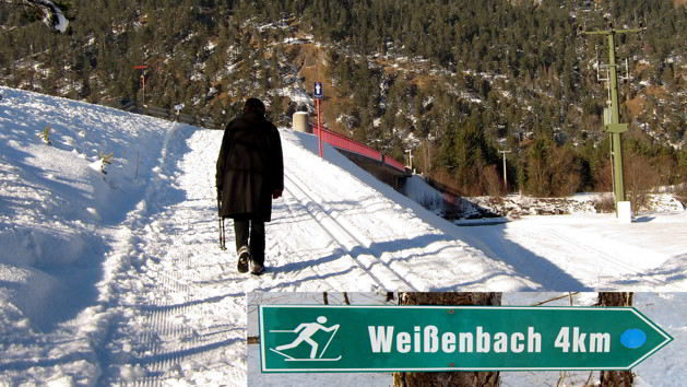 Rundweg zur Hängebrücke