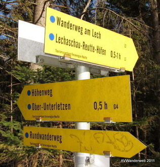 Lechrundweg Pflach