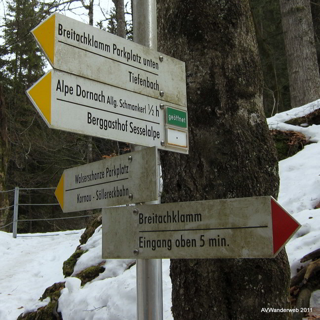 Die Breitachklamm -Oberstdorf