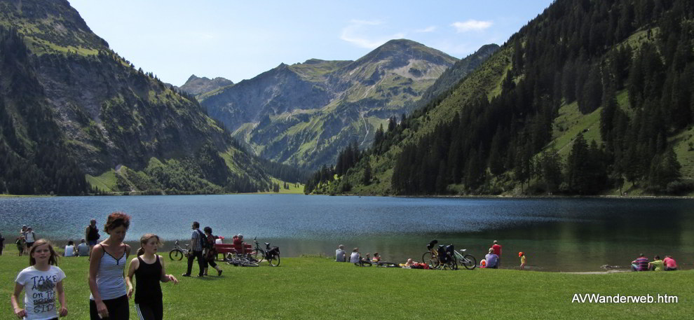 Vilsalpsee Bergaicht Wasserfall