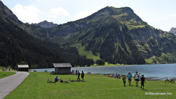 Vilsalpsee Bergaicht Wasserfall