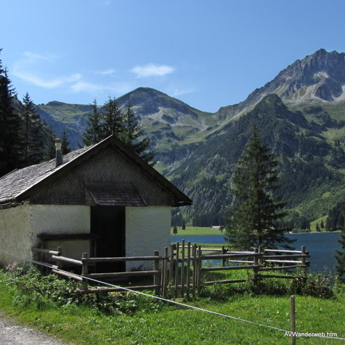 Vilsalpsee Bergaicht Wasserfall