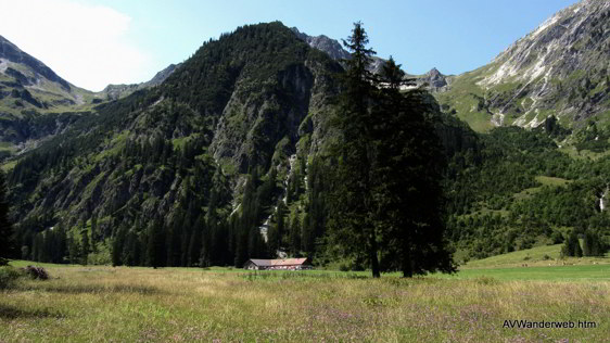 Vilsalpsee Bergaicht Wasserfall