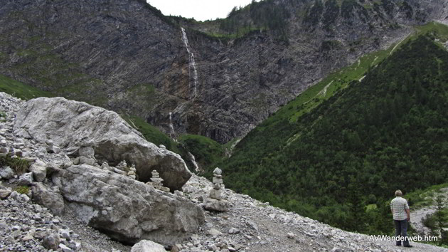 Vilsalpsee Bergaicht Wasserfall