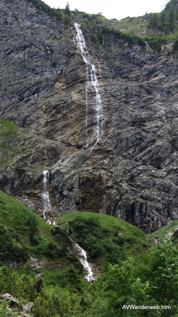Vilsalpsee Bergaicht Wasserfall