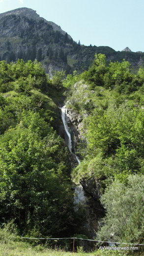 Vilsalpsee Bergaicht Wasserfall