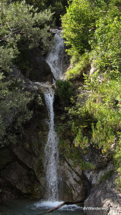 Vilsalpsee Bergaicht Wasserfall