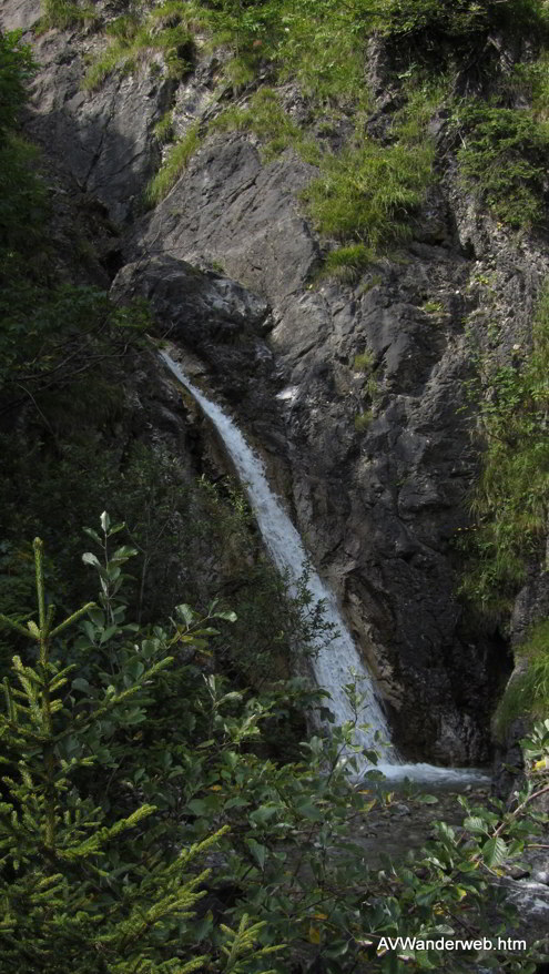 Vilsalpsee Bergaicht Wasserfall