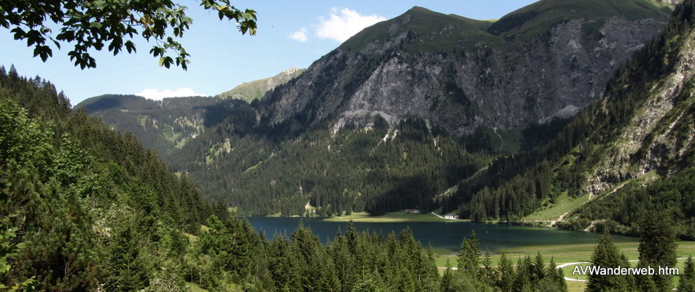 Vilsalpsee Bergaicht Wasserfall