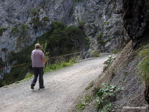 Sulzlalm Tunnelweg Holzgau