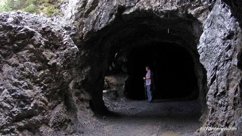 Sulzlalm Tunnelweg Holzgau