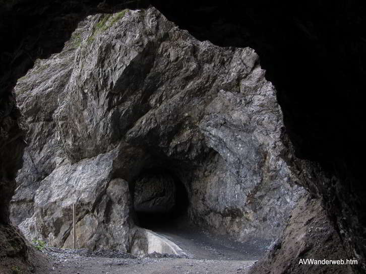 Sulzlalm Tunnelweg Holzgau