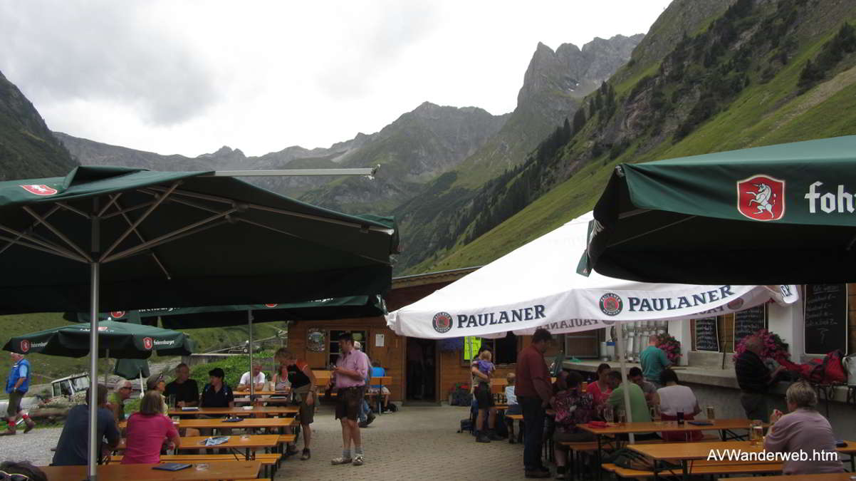 Sulzlalm Tunnelweg Holzgau