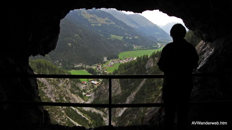 Sulzlalm Tunnelweg Holzgau