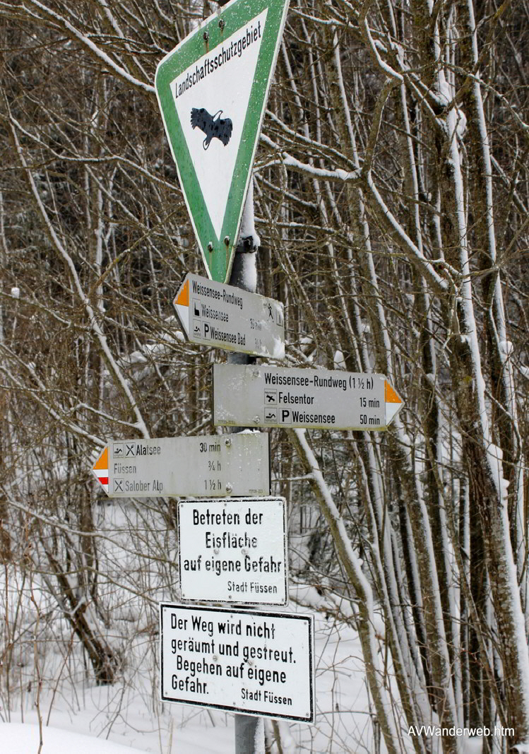 Felsenweg Weißensee