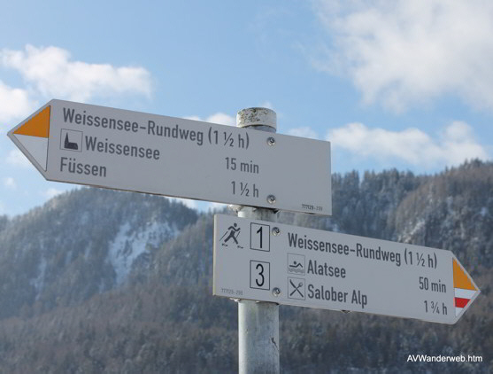 Felsenweg Weißensee