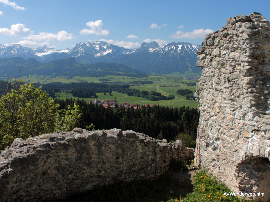 Burgruinen Frey und Eisenberg