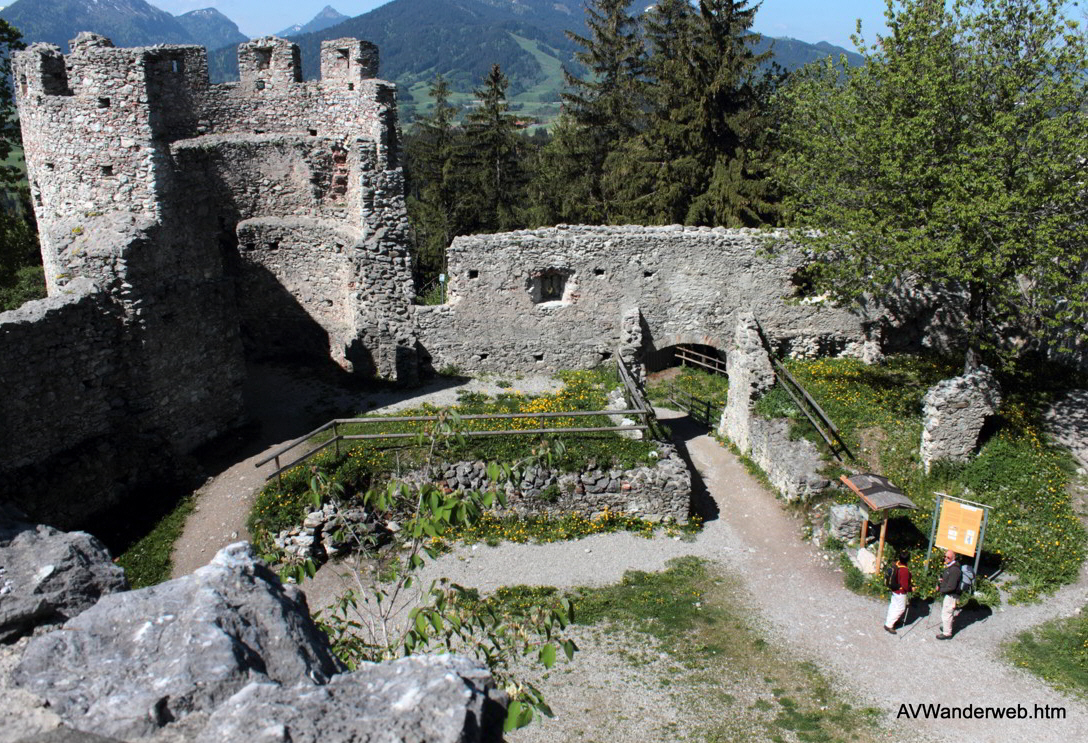 Burgruinen Frey und Eisenberg