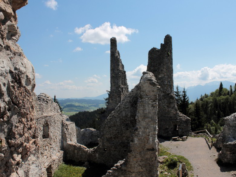 Burgruinen Frey und Eisenberg