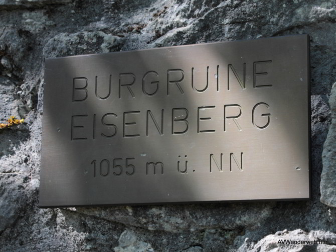 Burgruinen Frey und Eisenberg