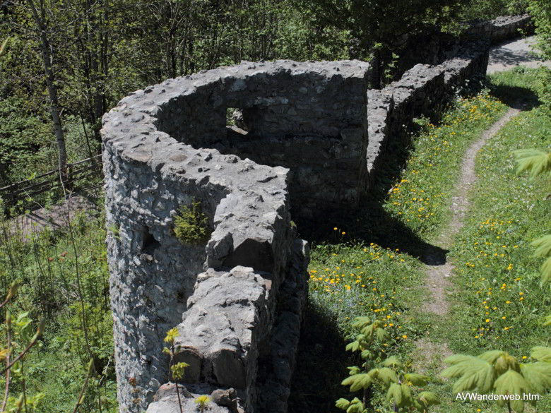 Burgruinen Frey und Eisenberg