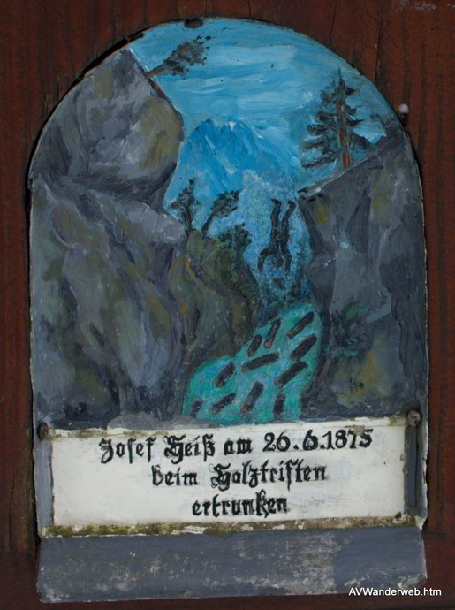 Parnachklamm im Eis