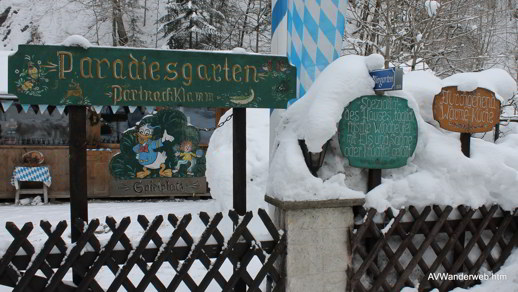 Parnachklamm im Eis