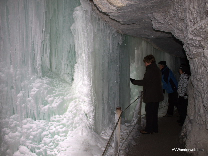 Parnachklamm im Eis