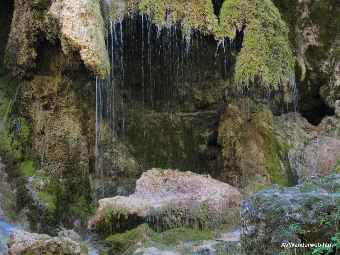 Schleierfälle Ammer Höhle Scheibum