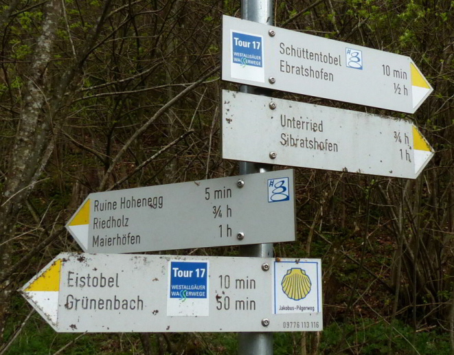 Eistobel - Schuettentobel - Obere Argen