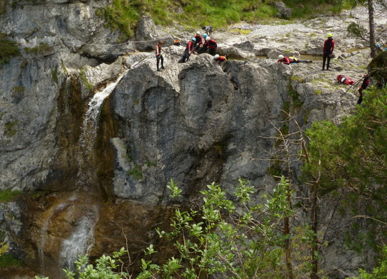 Canyoning Stuibenfälle Reutte