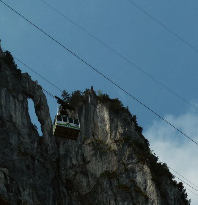 Tegelberg - Gelbe Wand Klettersteig