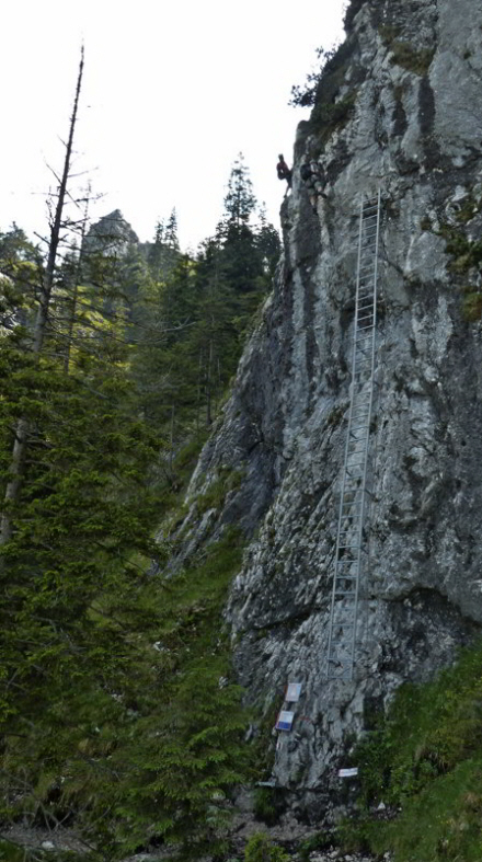 Tegelberg - Gelbe Wand Klettersteig