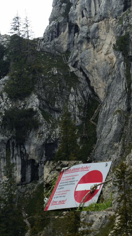 Tegelberg - Gelbe Wand Klettersteig