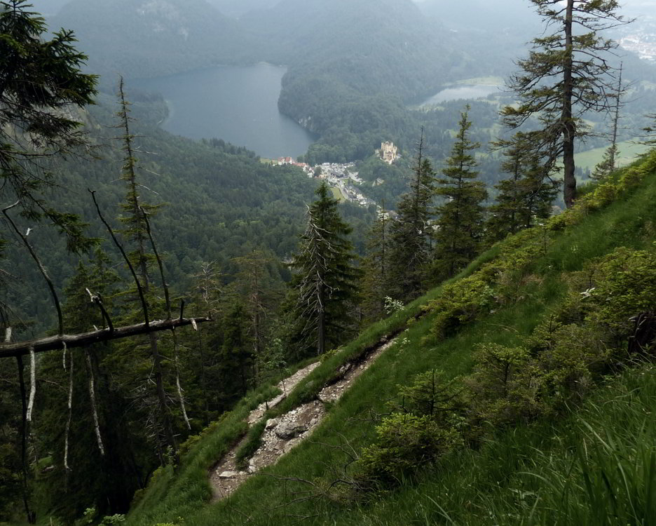 Tegelberg - Gelbe Wand Klettersteig