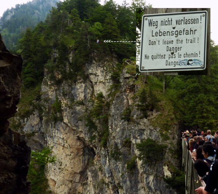 Tegelberg - Gelbe Wand Klettersteig