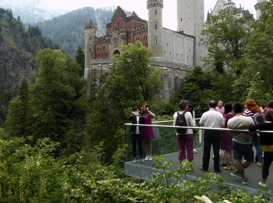 Schauderterasse - Schloss Neuschwanstein