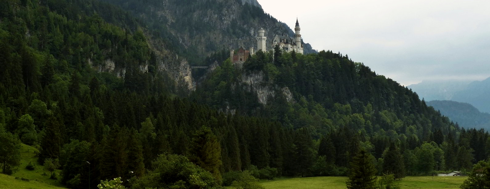 Schloss Neuschwanstein mit Marienbrücke