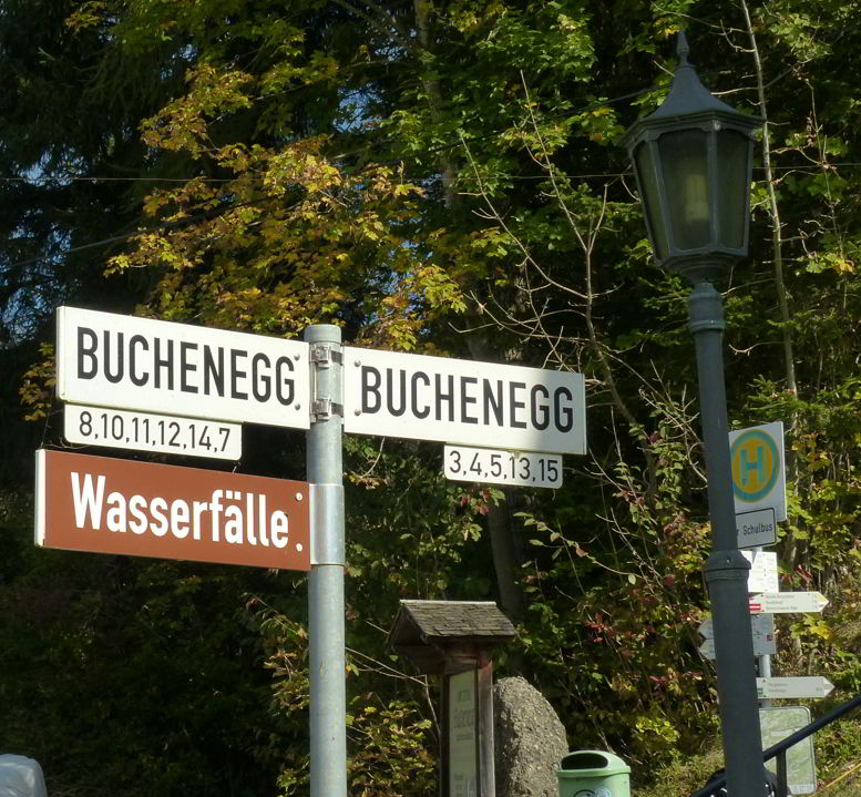 Buchenegger Wasserfaelle